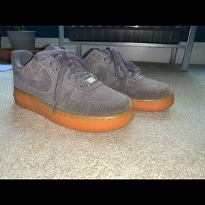 Women’s Gray Nike Air Force 1